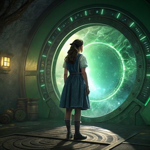 Dorothy with Toto